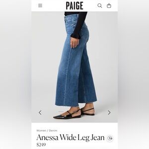 PAIGE Anessa Wide-Leg Jeans